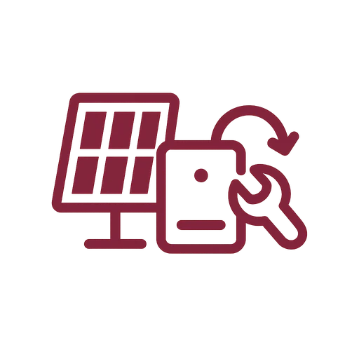 Solar Inverter Installation and Replacement icon