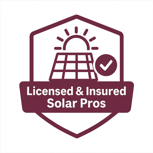Licensed & Insured Solar Pros