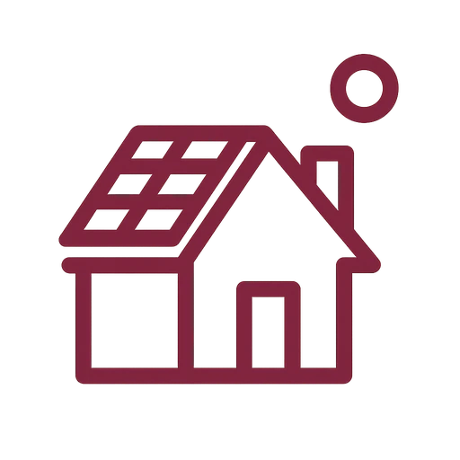 Residential Solar Installation icon