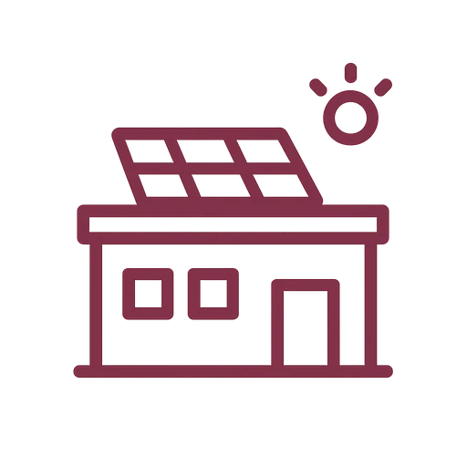 Solar Battery Installation icon